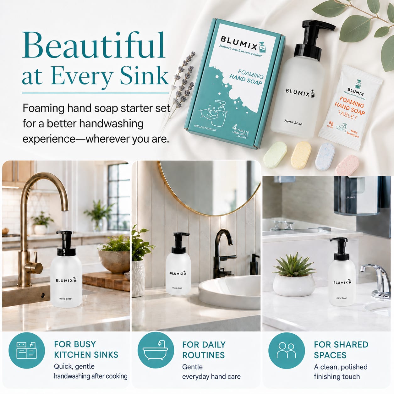 Beautiful at every sink
