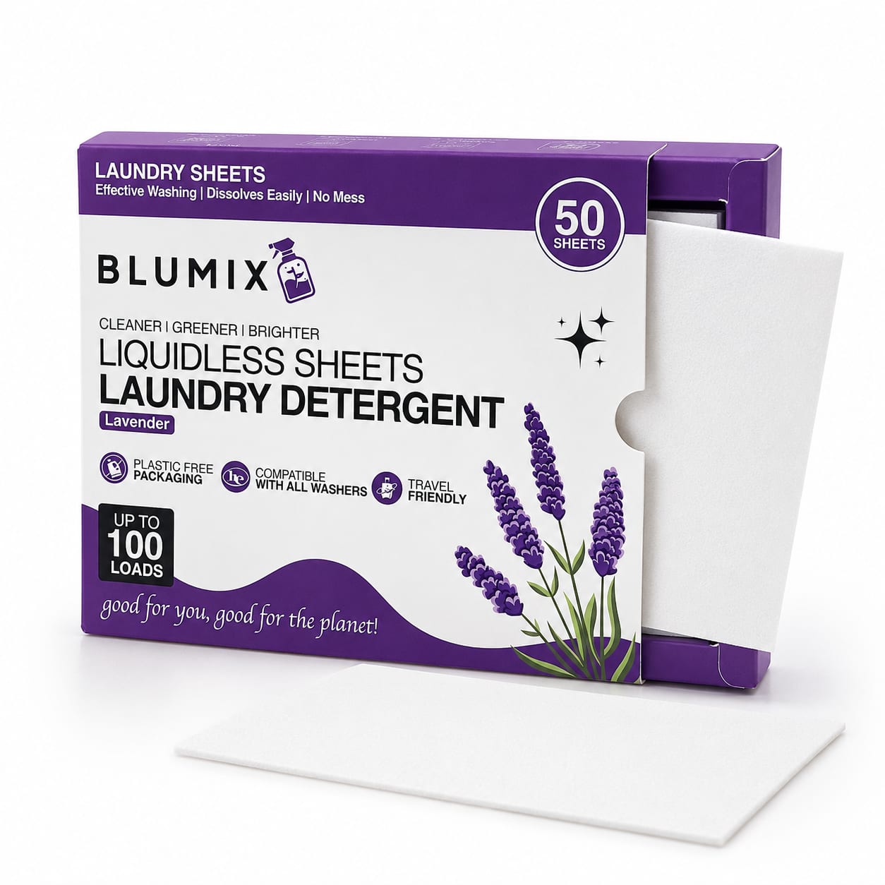 Liquidless Laundry Detergent Sheets