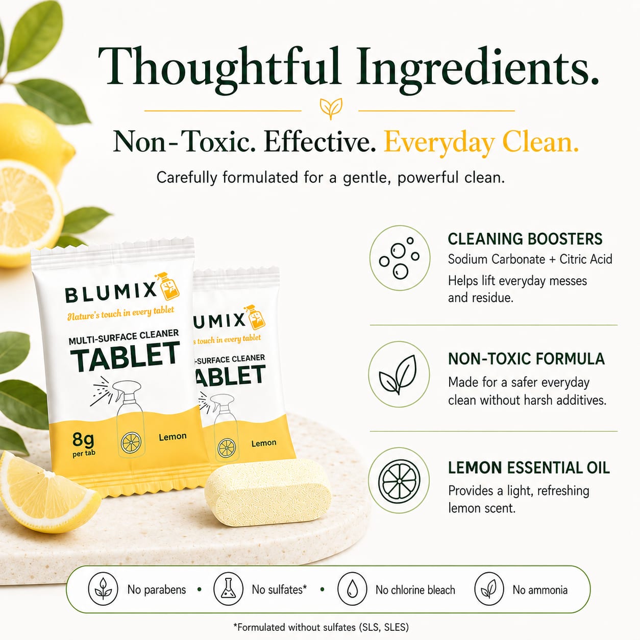Thoughtful ingredients