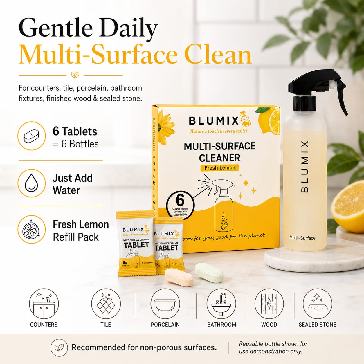 Gentle daily clean