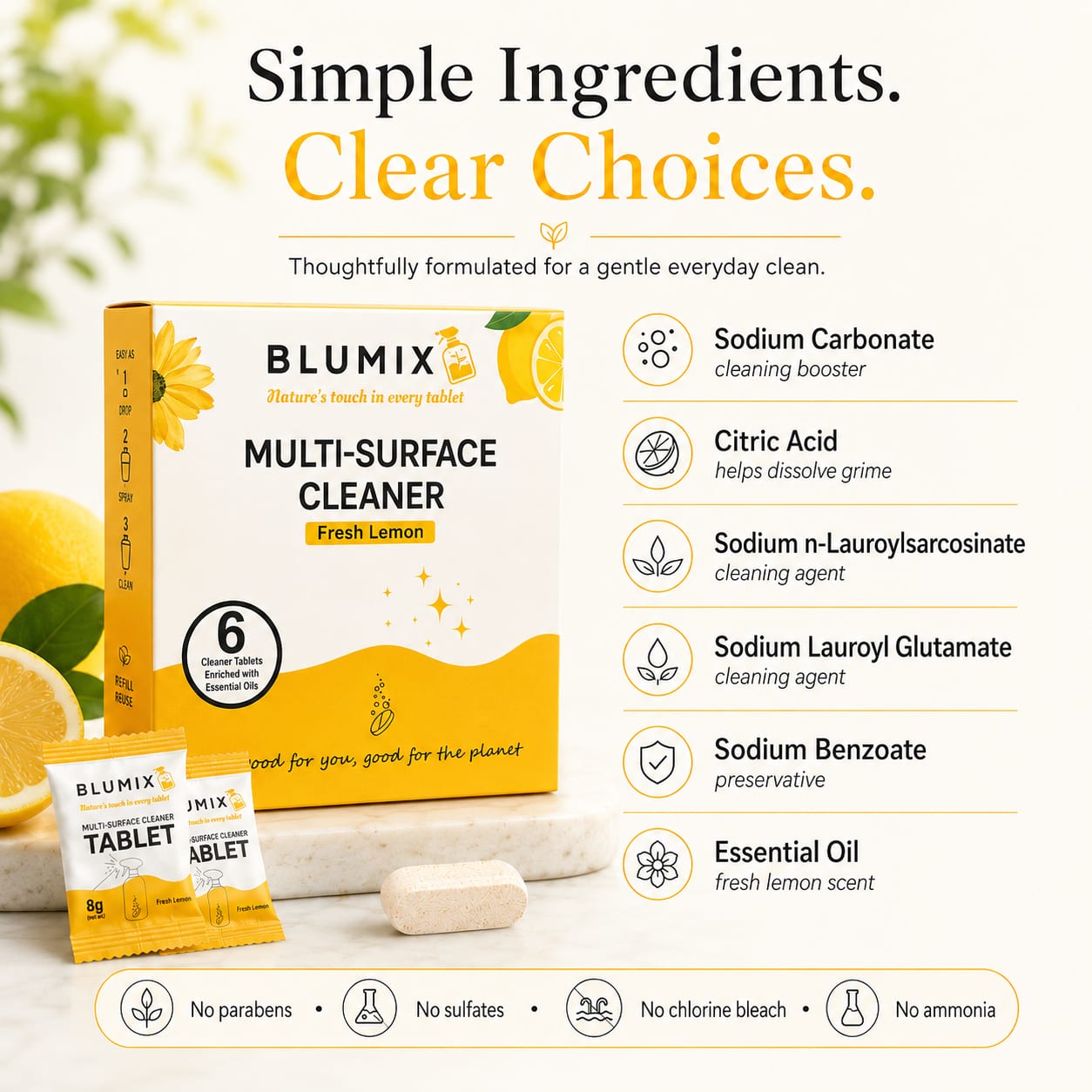 Simple ingredients
